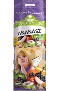 Obrázok pre Tündérkert Cuburi de ananas confiat uscat (100g)