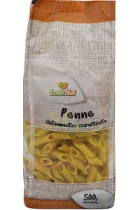 Obrázok pre LoveDiet Paste de porumb fără gluten penne (500g)