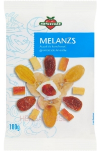 Obrázok pre Naturfood Melange amestec de fructe uscate și confiate (100g)