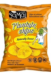 Obrázok pre Samai Chips de banane dulci Plantain Natur (75g)