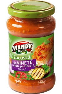 Obrázok pre Mandy Zakuska Tartina de legume cu vinete (300g)