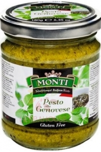 Obrázok pre Nord Salse Monti Pesto Genovese Pesto de busuioc cu brânză Pecorino (180g)