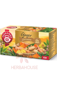 Obrázok pre Teekanne Ginger Curcuma ceai din plante Ghimbir și turmeric (20buc)