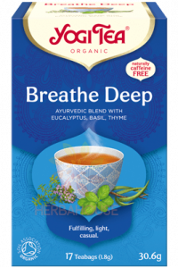 Obrázok pre Yogi Tea® Bio Ceai ayurvedic pentru respirație liberă (17buc)