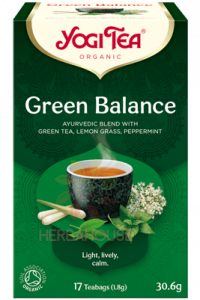 Obrázok pre Yogi Tea® Bio Ceai Ayurvedic Green Balance (17buc)