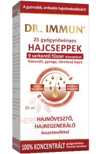 Obrázok pre Dr.Immun® 25 tonic pentru păr pe bază de plante cu extract din 9 condimente (50ml)