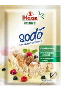 Obrázok pre Haas Natural Sodó cu aromă de vanilie (15g)