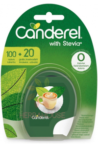 Obrázok pre Canderel Tablete de îndulcitor cu Stevia dozator (120buc)