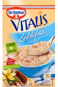 Obrázok pre Dr. Oetker Vitalis Terci de ovăz, vanilie și chia (52g)