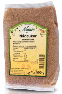 Obrázok pre Dénes Natura Zahăr brun auriu din trestie de zahăr (500g)