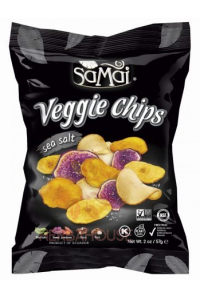 Obrázok pre Samai Chipsuri de legume Rainforest cu sare de mare (57g)