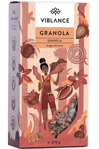 Obrázok pre Viblance Granella Granola fără gluten cu aromă de cremă de alune (275g)