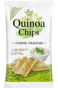 Obrázok pre Golden Snack Quinoa chipsuri cu aromă de smântână (60g)