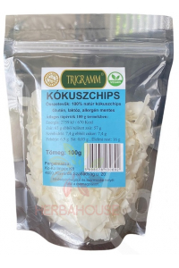 Obrázok pre Trigramm Chipsuri de nucă de cocos (100g)