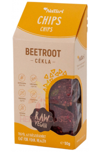 Obrázok pre NaTuri Chipsuri de sfeclă rosie fără gluten (50g)