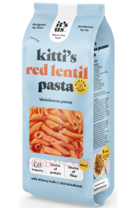 Obrázok pre It´s us Kittis Paste de linte roșie fără gluten - penne (200g)