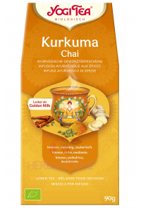 Obrázok pre Yogi Tea® Bio Ceai vrac ayurvedic cu turmeric (90g)