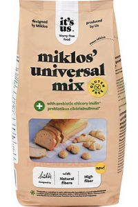 Obrázok pre Naturbit It´s us Miklos Universal Mix Plus Amestec de făină fără gluten (1000g)