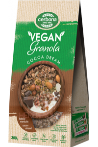 Obrázok pre Cerbona Vegan Granola ciocolată-migdale (300g)