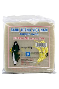 Obrázok pre Bánh Tráng Việt Nam Hârtie de orez pentru pachetele de primăvară (500g) 