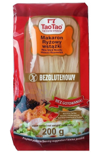 Obrázok pre TaoTao Paste de orez fără gluten - tăiței lungi (200g)