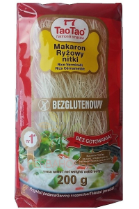 Obrázok pre TaoTao Paste de orez fără gluten - tăiței (200g)