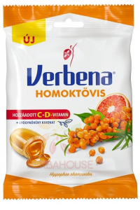 Obrázok pre Verbena Bomboane de cătină cu vitamina C + D (60g)