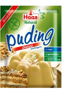 Obrázok pre Haas Natural Budincă cu aromă de nuci (40g)