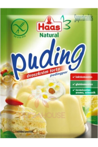 Obrázok pre Haas Natural Budincă cu aromă de tort cu cremă (40g)