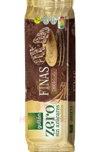 Obrázok pre Gullón Finas Zero Biscuiți semimuiați în ciocolată cu lapte cu îndulcitor (150g)