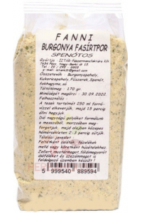 Obrázok pre Íz-Tár Fanni Chifteluțe de cartofi pudră cu spanac (170g)