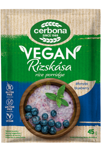 Obrázok pre Cerbona Vegan Terci de orez cu afine fără gluten (45g)