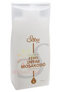 Obrázok pre Sába Gel de spălat pentru bărbați pentru igiena intimă cu extract de ginseng - fără parfum (100ml)