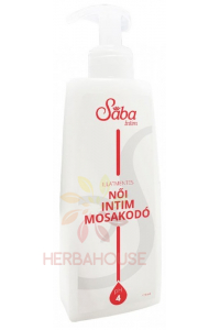 Obrázok pre Sába Gel de spălat pentru femei pentru igiena intimă fără parfum (400ml)