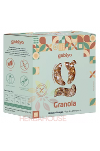 Obrázok pre Gabiyo Granola cu mere-scorțișoară fără gluten fără adaos de zahăr (275g)