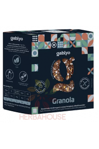 Obrázok pre Gabiyo Granola cu nuci și ciocolată fără gluten fără adaos de zahăr cu îndulcitor (275g)