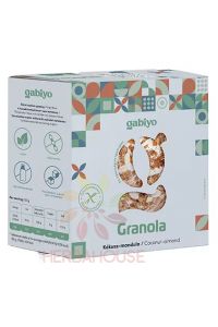 Obrázok pre Gabiyo Granola cu migdale și cocos fără gluten, fără adaos de zahăr (275g)