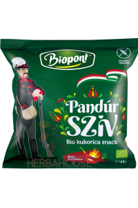 Obrázok pre Biopont Bio Snack de porumb Pandúr cu aroma de boia picant (45g)