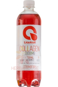 Obrázok pre Liquicoll Băutură hipocalorică cu colagen - aromă de căpșuni (600ml)