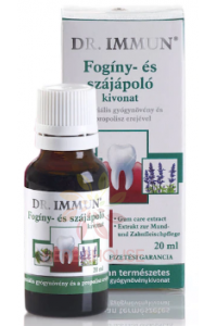 Obrázok pre Dr. Immun Gingii și îngrijire orală cu puterea a 8 ierburi speciale și propolis (20ml)