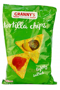 Obrázok pre Granny's Tortilla chipsuri original (150g)