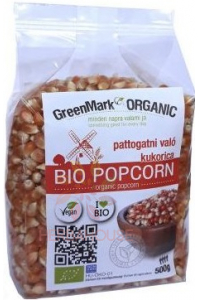 Obrázok pre Greenmark Organic Bio Popcorn porumb (500g)