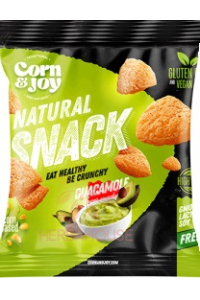 Obrázok pre Corn & Joy Snack de porumb fără gluten cu aromă de guacamole (40g)