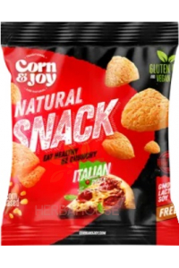 Obrázok pre Corn & Joy Snack de porumb fără gluten cu aromă de pizza (40g)