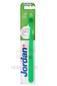 Obrázok pre Jordan Clean Smile Periuță de dinți / Medium (1buc)