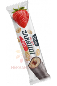 Obrázok pre Cornexi Zabrudi Baton de ovăz cu umplutură de căpșuni în strat de cacao (30g)