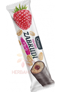 Obrázok pre Cornexi Zabrudi Baton de ovăz cu umplutură de zmeură în strat de cacao (30g)