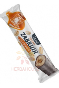 Obrázok pre Cornexi Zabrudi Baton de ovăz învelit de cacao cu umplutură de caramel sărat (30g)