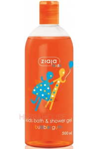 Obrázok pre Ziaja Gel de duș și spumă de baie pentru copii cu parfum de gumă de fructe (500ml)