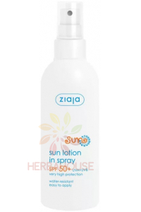 Obrázok pre Ziaja Sprej na opaľovanie SPF50 UVA+UVB ochranný faktor (170ml)
